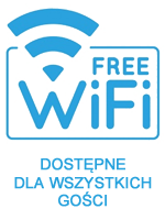 Free WiFi dla wszystkich gości, Sarbinowo domki letniskowe